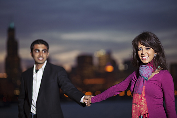 Pathik & Bhumi in Chicago